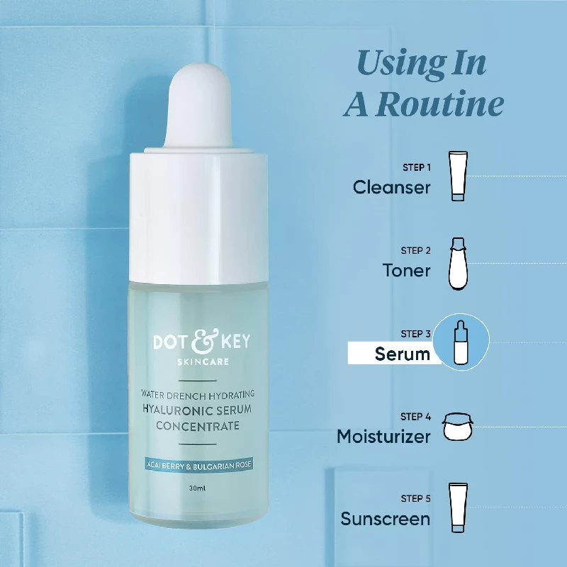 Dot & Key Hydrating Hyaluronic Acid Serum With Vitamin C + E - Image 6