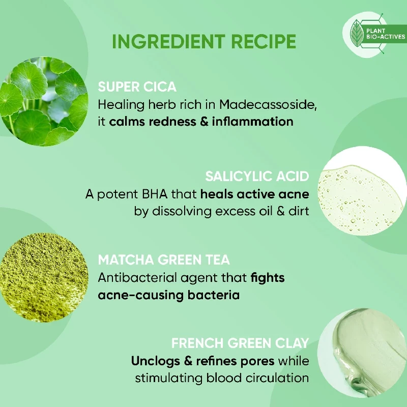 Dot & Key Skin Care Pollution + Acne Defense Green Clay Mask - Image 3