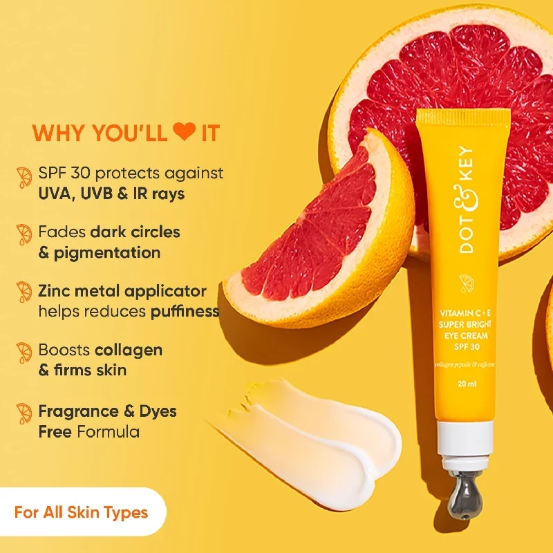 Dot & Key Vitamin C + E Super Bright Under Eye Cream - Image 2