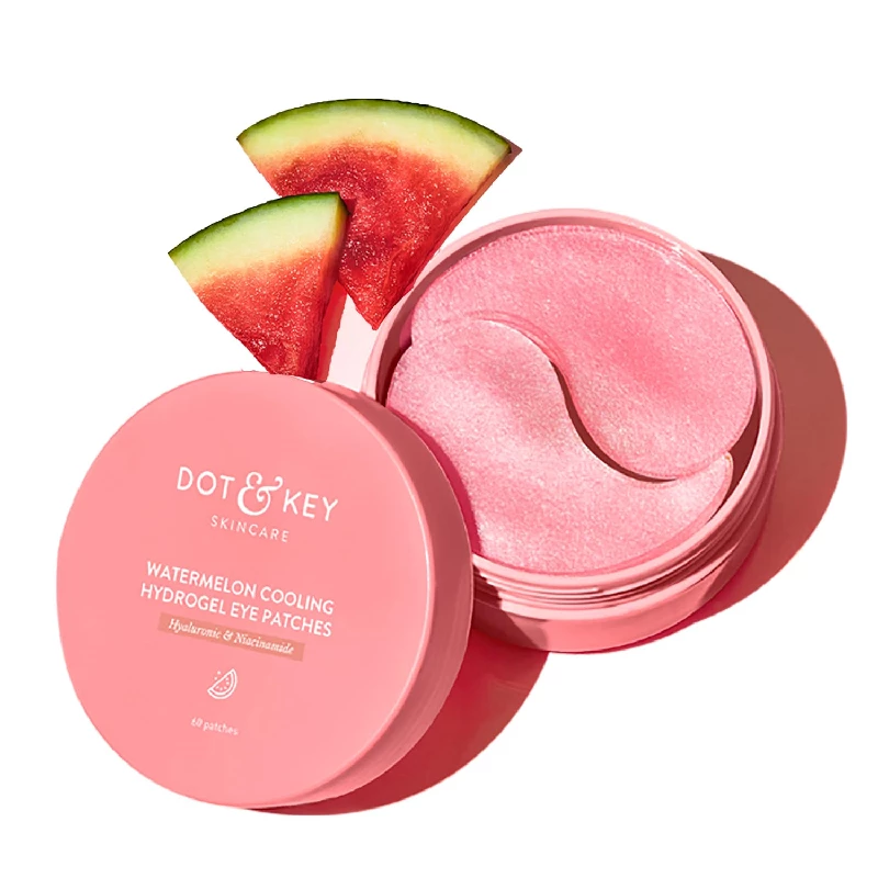 Dot & Key Watermelon Cooling Hydrogel Under Eye Patches for Dark Circles & Puffiness Reduction Dot & Key Watermelon Cooling Hydrogel Under Eye Patches for Dark Circles & Puffiness Reduction-Pack Size-60 Patches