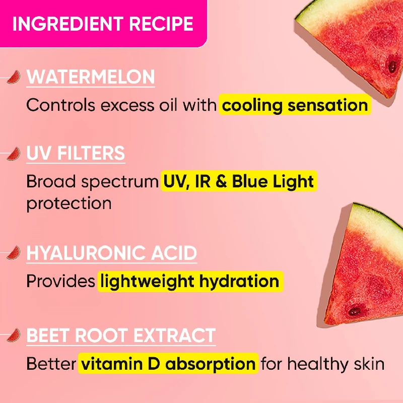 Dot & Key Watermelon Hyaluronic Cooling Sunscreen SPF 50 PA+++ - Image 5