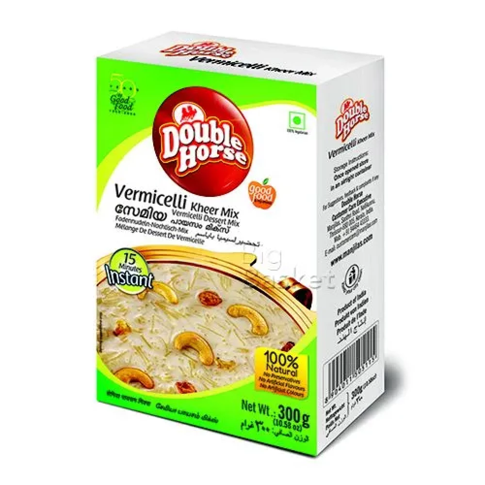 Double Horse Vermicelli Kheer Mix Double Horse Vermicelli Kheer Mix--300 g Box