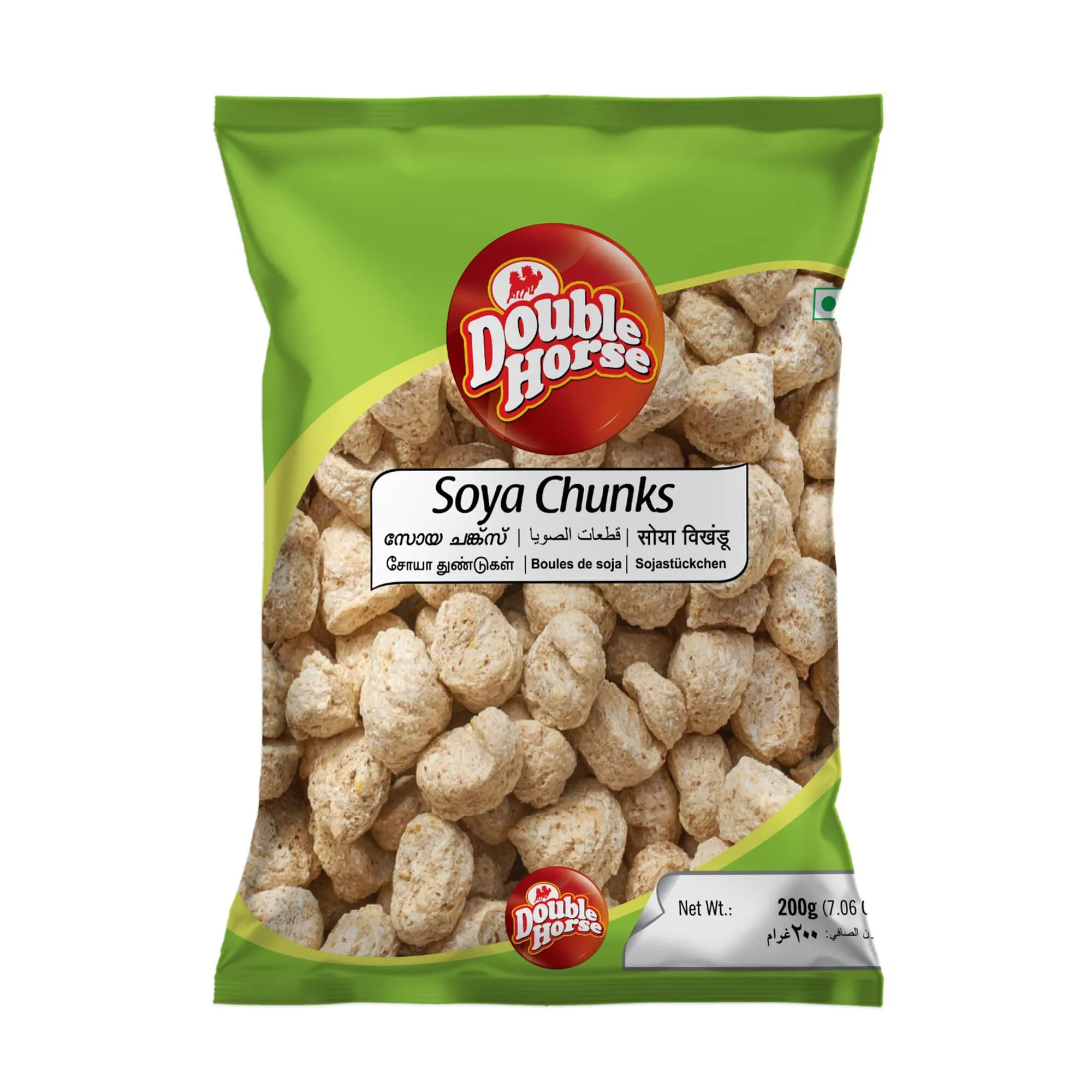 Double Horse Soya Chunks Double Horse Soya Chunks-Pack Size-200 g