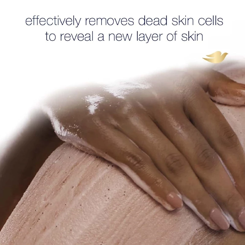 Dove Exfoliating Body Polish Scrub for Dry Skin with Brown Sugar & Coconut Butter - Image 7