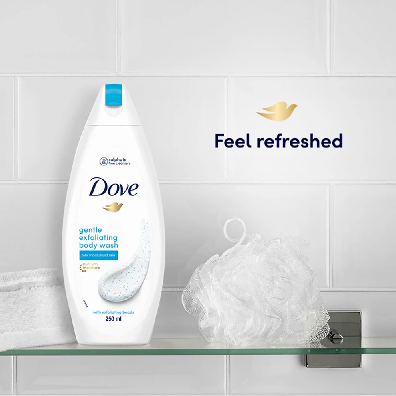 Dove Gentle Exfoliating Nourishing Body Wash - Image 7