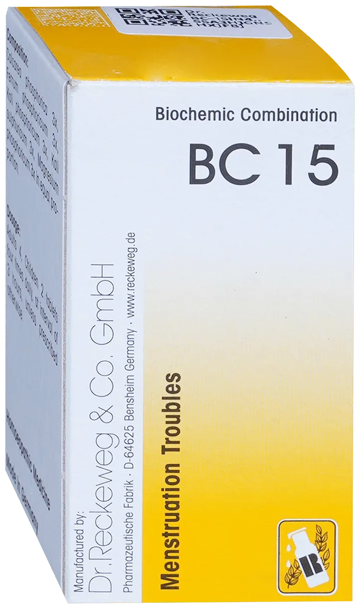 Dr. Reckeweg Bio-Combination 15 (BC 15) Tablet, image size:722x1220