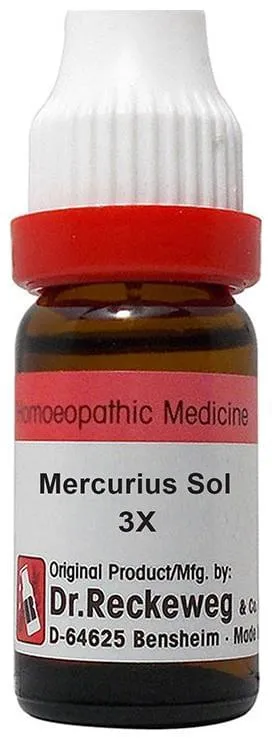 Dr. Reckeweg Mercurius Sol Dilution