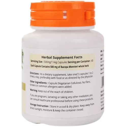Dr. Talat's Brahmi Capsules - Image 7