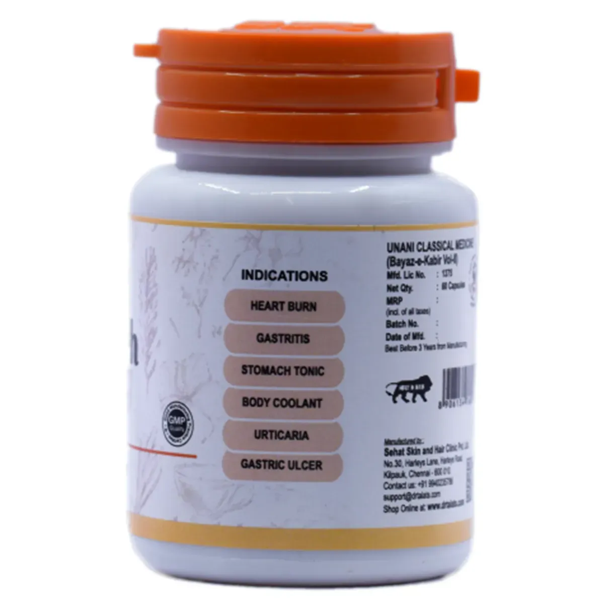 Dr. Talat's Mufarreh Sandal Capsules Non Veg - Image 3