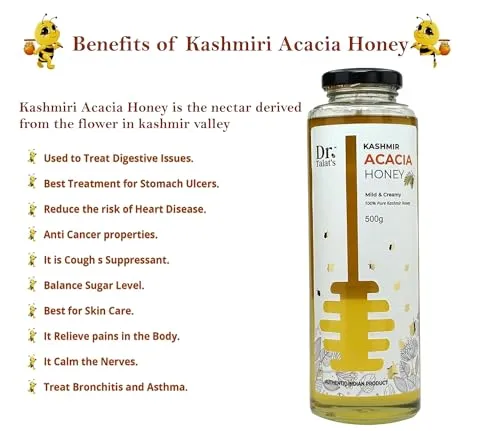 Dr. Talat's Premium Kashmir 100% Pure and Unprocessed Original Kashmir Acacia Honey - Image 2