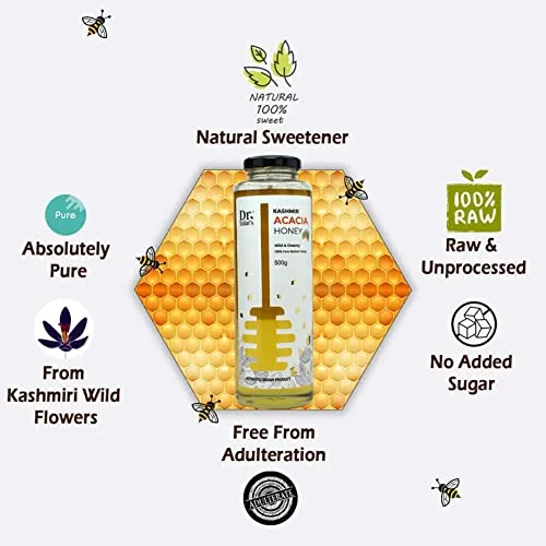 Dr. Talat's Premium Kashmir 100% Pure and Unprocessed Original Kashmir Acacia Honey - Image 3