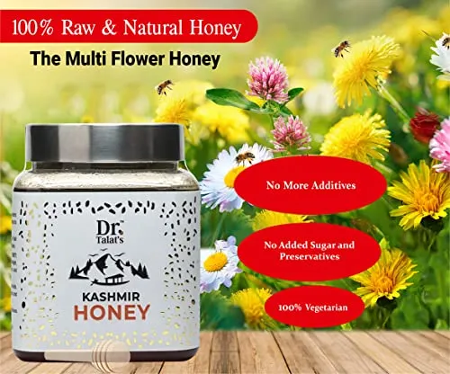 Dr. Talat's Premium Kashmir 100% Pure and Unprocessed Original Kashmir Honey - Image 3