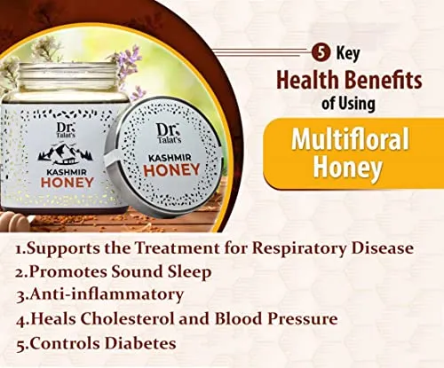 Dr. Talat's Premium Kashmir 100% Pure and Unprocessed Original Kashmir Honey - Image 4