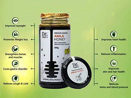 Dr. Talat's Premium Kashmir 100% Pure and Unprocessed Original Kashmir Honey (Amla Honey) - Image 3