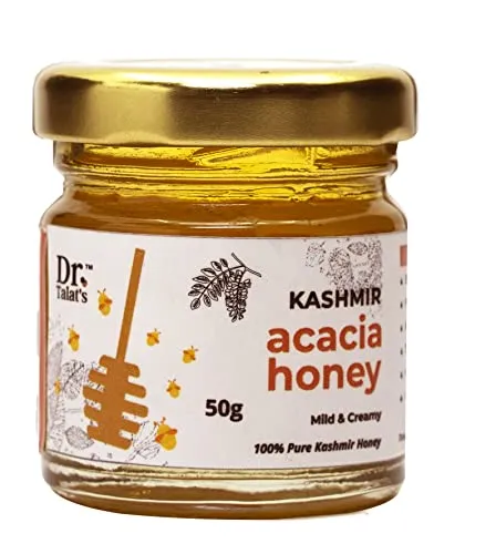 Dr. Talat's Premium Kashmir Honey 100 Pure Raw And Unprocessed Original Kashmir Honey (acacia Honey)