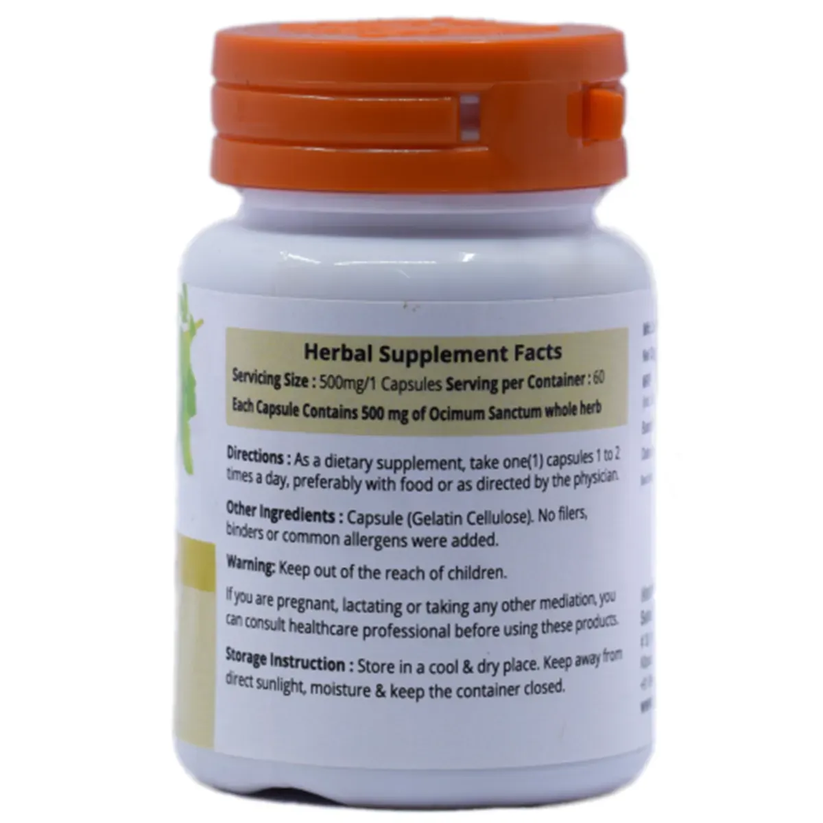Dr. Talat's Rehan Tulsi Cold Remedy - Image 2