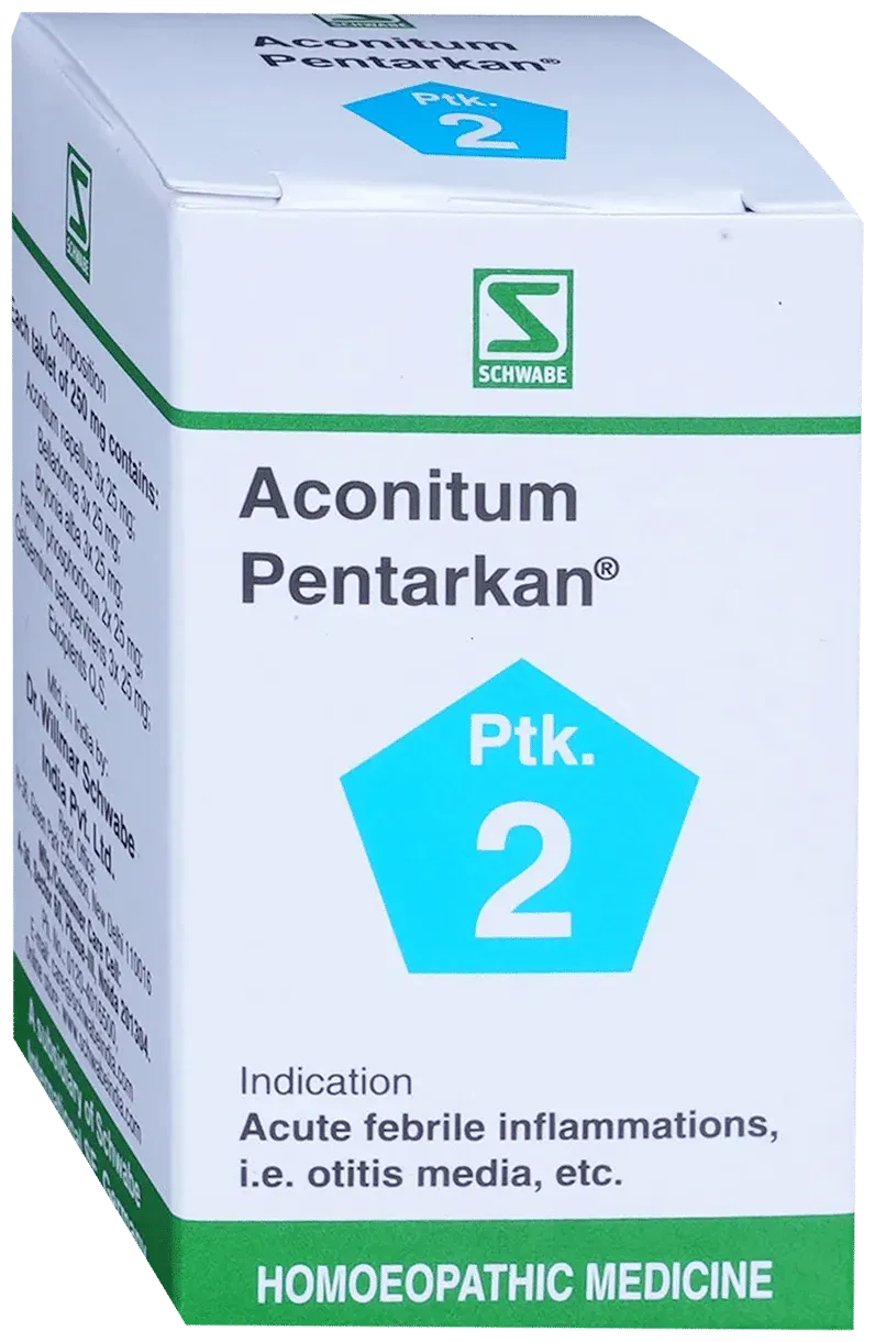 Dr. Willmar Schwabe India Aconitum Pentarkan Tablet
