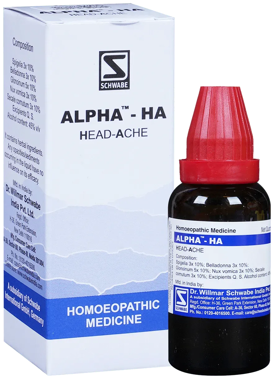 Dr. Willmar Schwabe India Alpha - HA Drop | The Desi Food