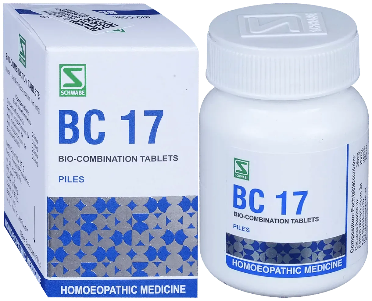 Dr. Willmar Schwabe India Bio-Combination 17 (BC 17) Tablet, image size:1220x988