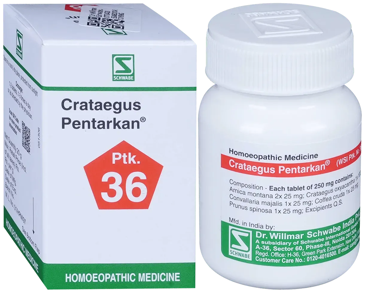 Dr. Willmar Schwabe India Crataegus Pentarkan Tablet