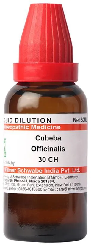 Dr. Willmar Schwabe India Cubeba Officinalis Dilution