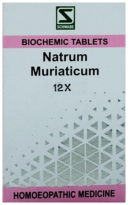 Dr. Willmar Schwabe India Natrum Muriaticum Biochemic Tablet