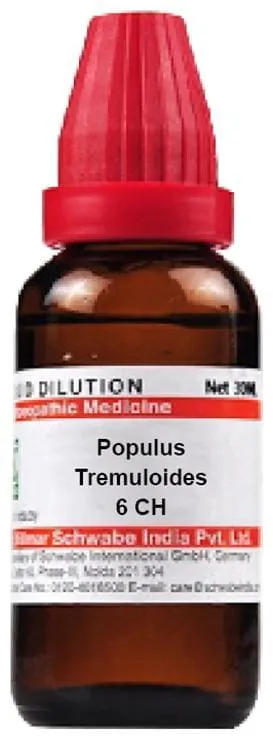 Dr. Willmar Schwabe India Populus Tremuloides Dilution