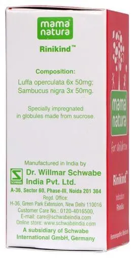 Dr. Willmar Schwabe India Rinikind Globules