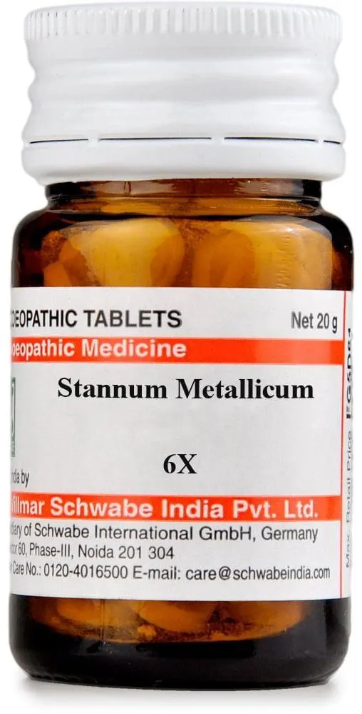 Dr. Willmar Schwabe India Stannum Metallicum Trituration Tablet