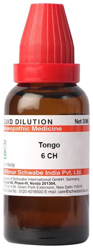 Dr. Willmar Schwabe India Tongo Dilution