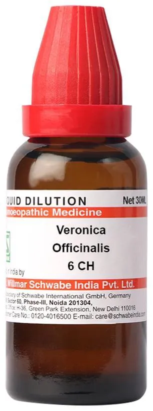 Dr. Willmar Schwabe India Veronica Officinalis Dilution