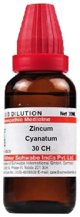 Dr. Willmar Schwabe India Zincum Cyanatum Dilution