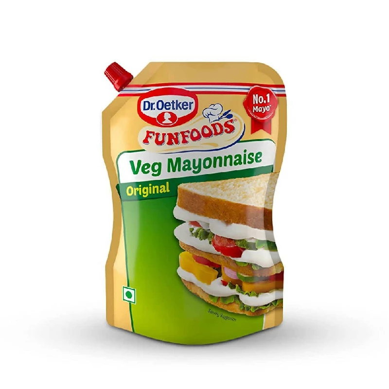 Dr. Oetker Fun Foods Veg Mayonnaise Dr. Oetker Fun Foods Veg Mayonnaise-Pack Size-875 g