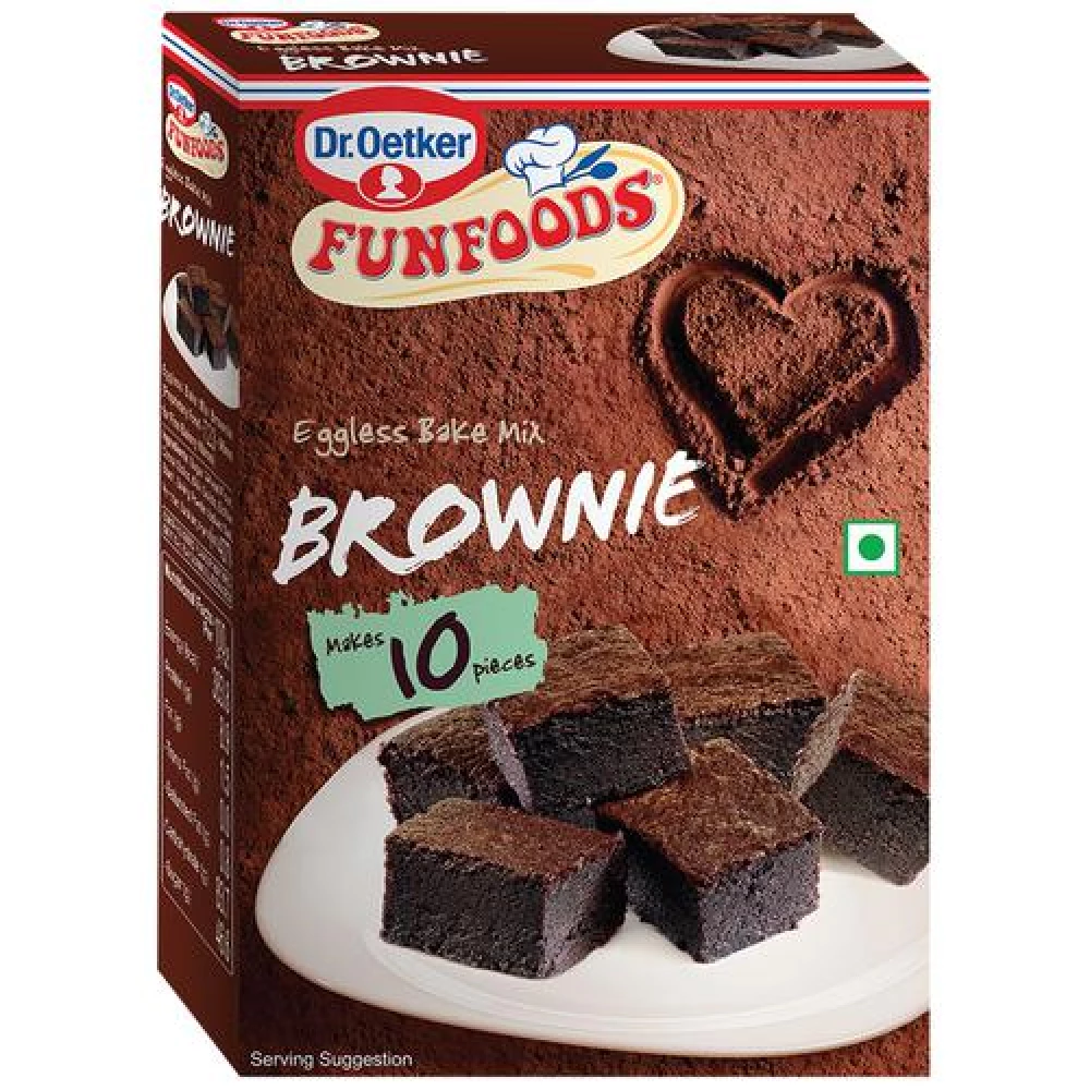 Dr. Oetker FunFoods Eggless Bake Mix Brownie - Image 2