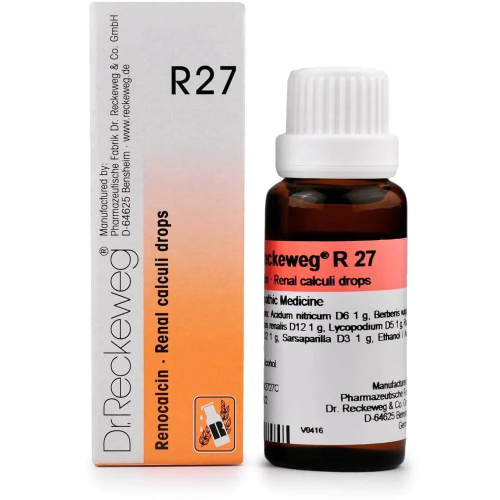Dr. Reckeweg R27 Renal Calculi Drops - Image 1