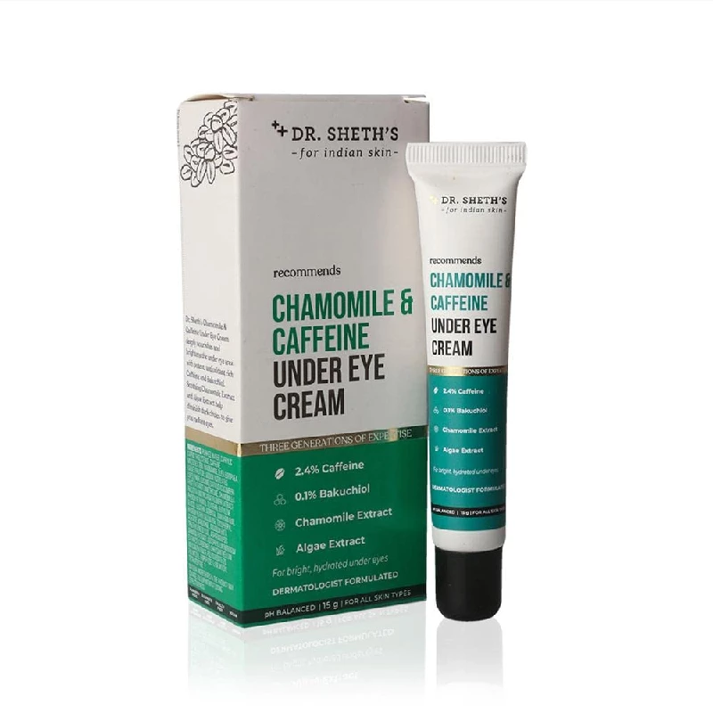 Dr. Sheth's Chamomile & Caffeine Under Eye Cream