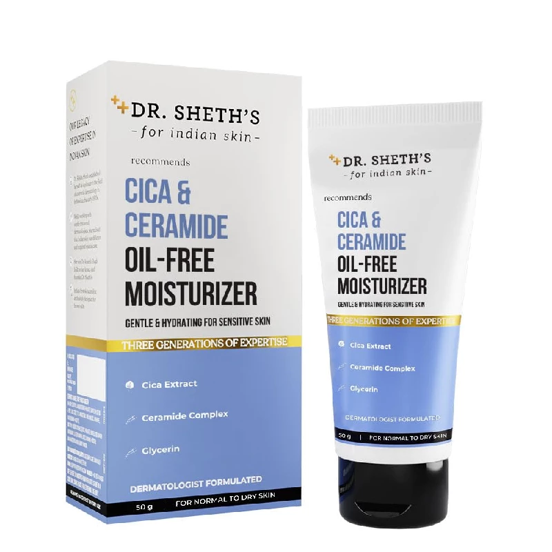 Dr. Sheth's Cica & Ceramide Oil Free Moisturizer