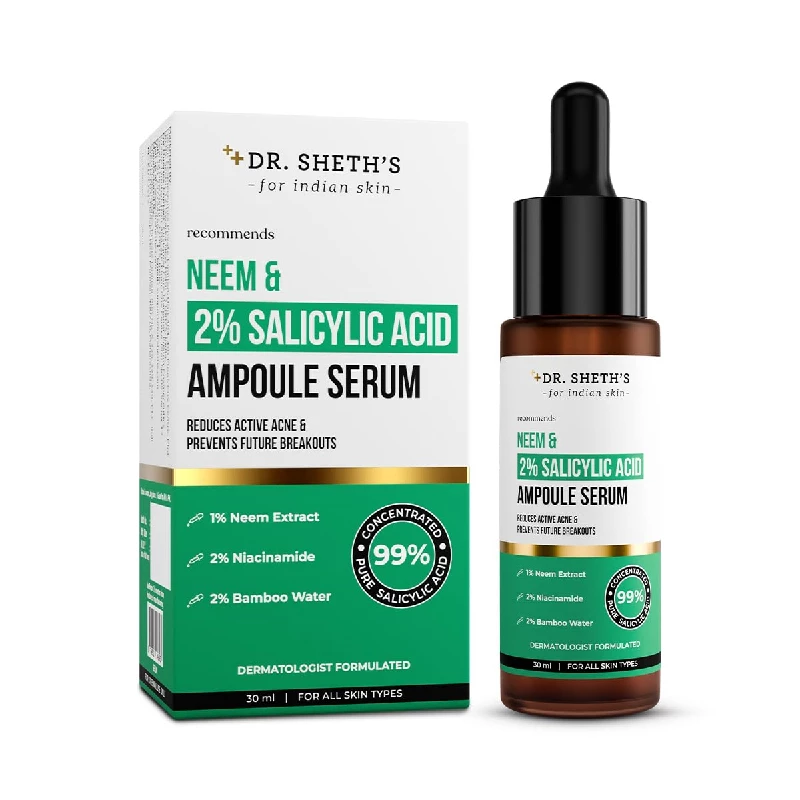 Dr. Sheth's Neem & Salicylic Acid Serum Dr. Sheth's Neem & Salicylic Acid Serum-Pack Size-30 ml