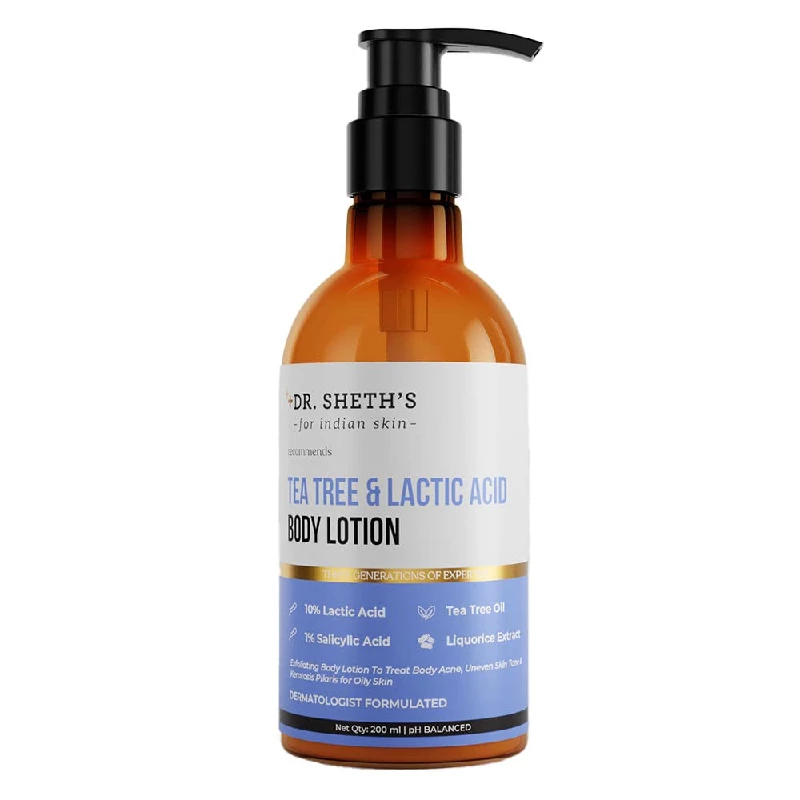 Dr. Sheth's Tea Tree & Lactic Acid Body Lotion