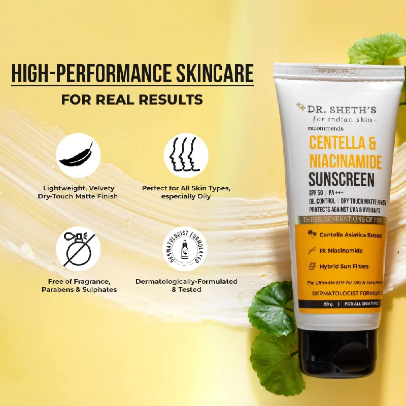Dr. Sheth's Centella & Niacinamide Sunscreen - Image 5