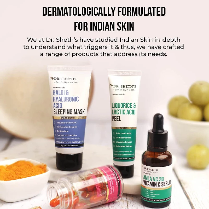 Dr. Sheth's Haldi & Hyaluronic Acid Sleeping Mask Cream - Image 6