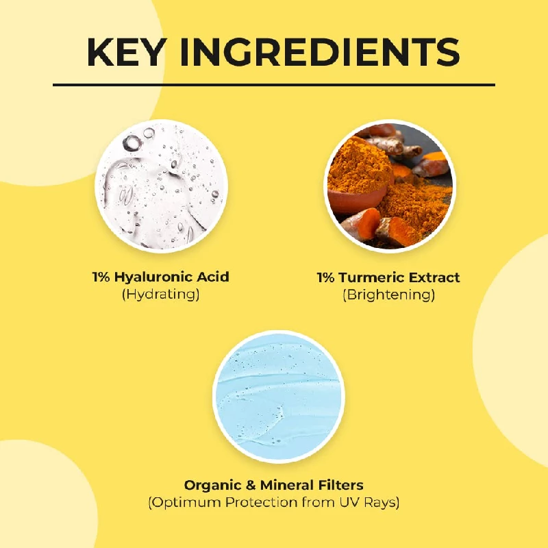 Dr. Sheth's Haldi & Hyaluronic Acid Sunscreen - Image 3
