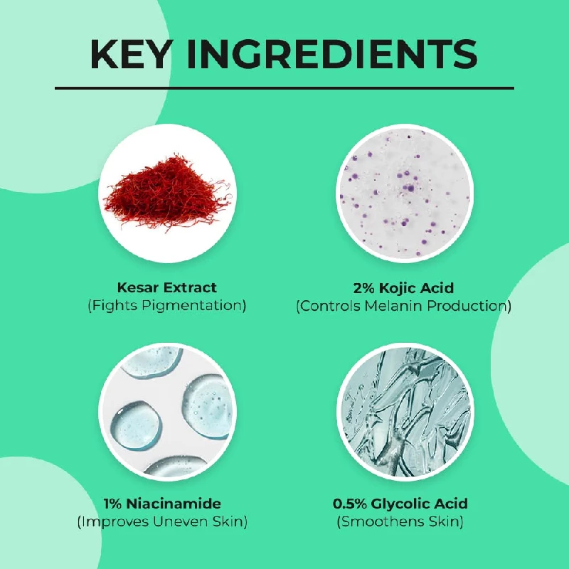 Dr. Sheth's Kesar&  Kojic Acid Daily Pigmentation Correction Face Cream - Image 3