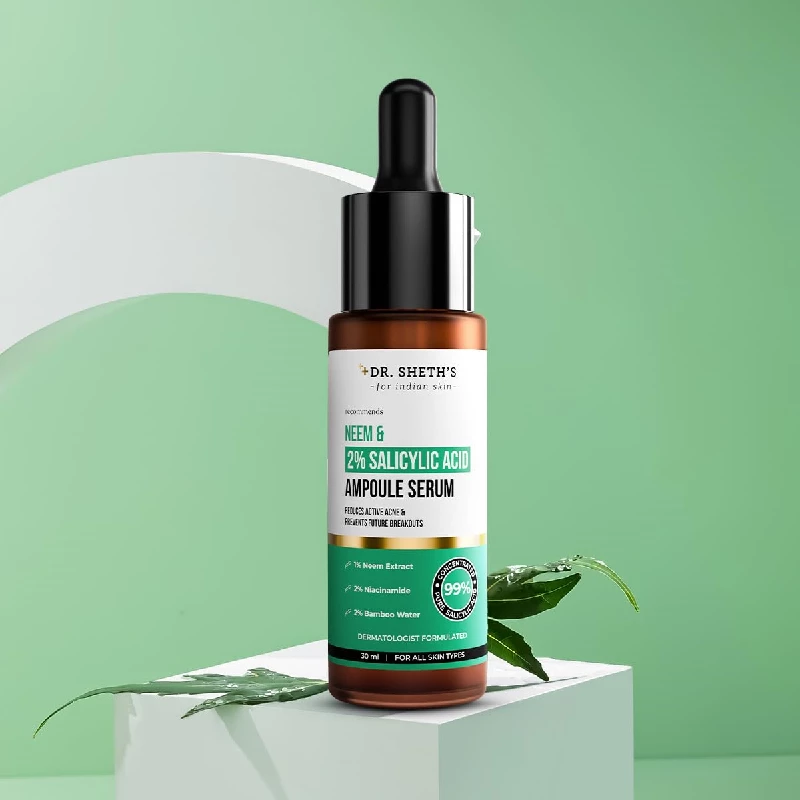 Dr. Sheth's Neem & Salicylic Acid Serum - Image 7