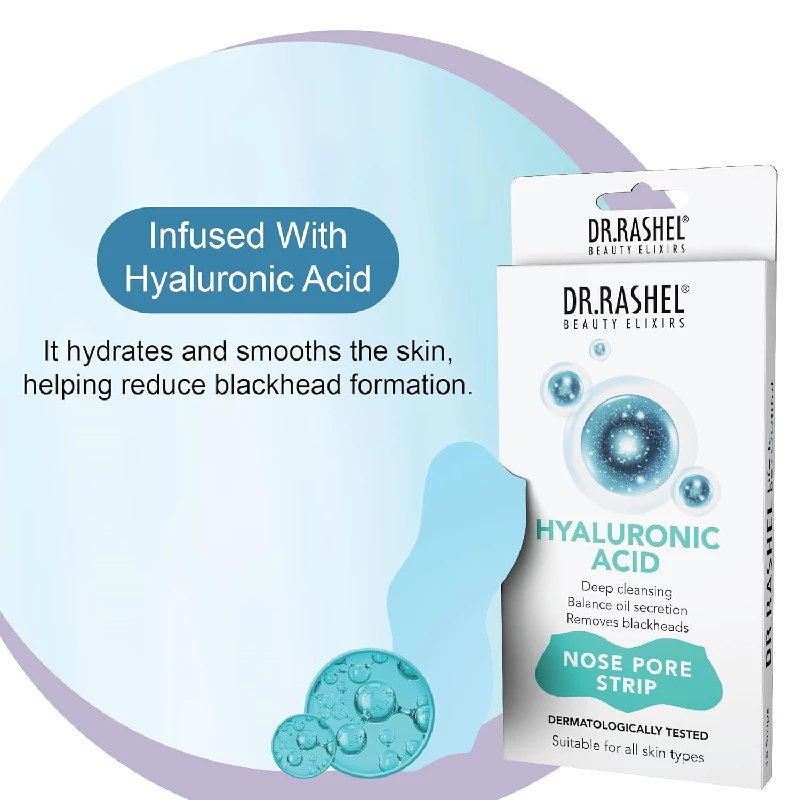 Dr.Rashel Hyaluronic Nose Pore Strips For Pore Cleansing - Image 3