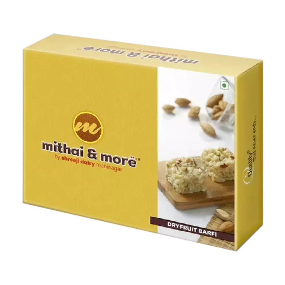 Dryfruit Barfi Dryfruit Barfi-Pack Size-500 g