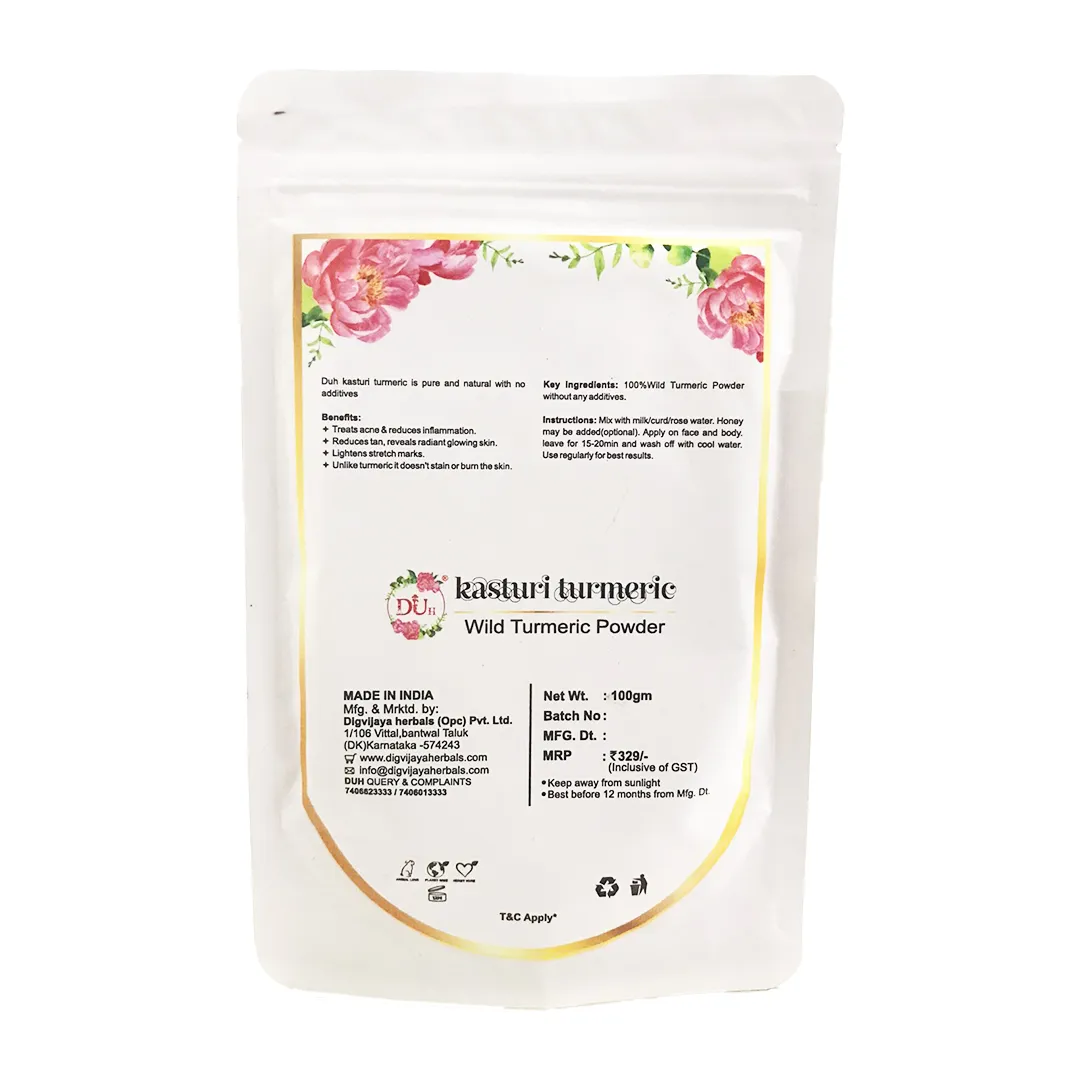 Duh Kasturi (Wild) Turmeric Powder - Image 2
