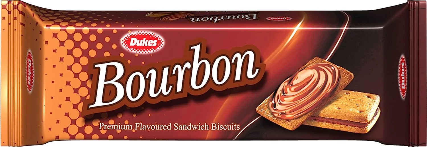 Dukes Bourbon Premium Chocolate Flavoured Sandwich Biscuits
