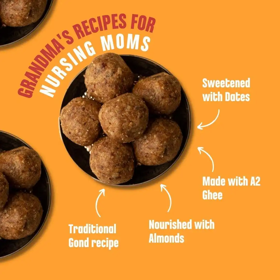 Early Foods Gond & Dry Fruits Laddoo - A2 Ghee - Image 4
