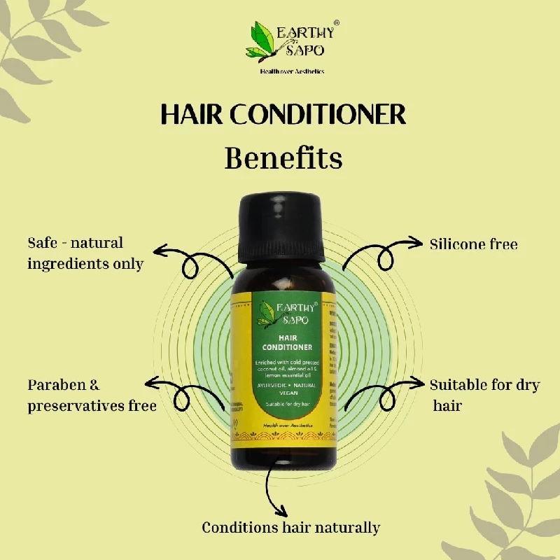 Earthy Sapo All Natural Hair Lemon Conditioner - Image 5
